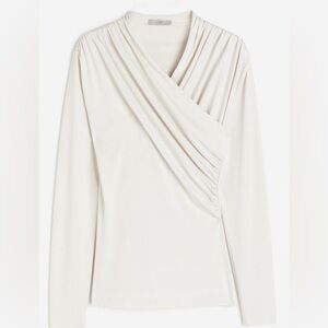 H&M Jersey Wrap Top small